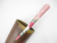Load image into Gallery viewer, Silk Kimono Big Hair Clip, 130mm Lovely Pink Hair Claw
