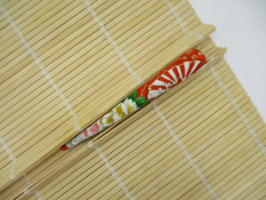 Statement Kimono Long Hair Accessory, Silk Recycled Fabric 130mm 5 1/8 inch