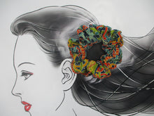 Load image into Gallery viewer, Silk Upcycled Kimono Scrunchies, Ship from USA
