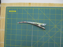 Load image into Gallery viewer, Katazome Long Silk Kimono Hair Clip Ship from USA
