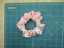 Load image into Gallery viewer, Pink Kawaii Silk Kimono Scrunchies, Silk Kimono Upcycled Handmade Hair Tie
