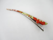Load image into Gallery viewer, Long Kimono Clip, Japanese Silk Kimono Fabric Gift
