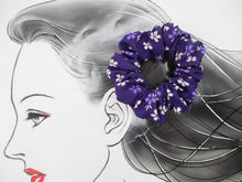 Load image into Gallery viewer, Upcycled Statement Beautiful Silk Kimono Scrunchies, Ship from USA
