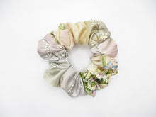 Load image into Gallery viewer, Silk Kimono Scrunchies Ship from USA Handmade Japanese Gift, Elegant
