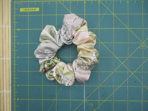 Silk Kimono Scrunchies Ship from USA Handmade Japanese Gift, Elegant