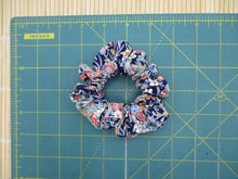 Load image into Gallery viewer, Silk Scrunchies, Kimono Scrunchie, Gorgeous statement Hair Tie.
