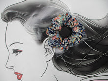 Load image into Gallery viewer, Silk Scrunchies, Kimono Scrunchie, Gorgeous statement Hair Tie.
