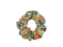 Load image into Gallery viewer, Silk Scrunchies, Wabi Sabi Floral Scrunchies, Ship from USA
