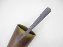 Load image into Gallery viewer, Elegant Recycled Vintage Kimono Fabric Covered 130mm Clip
