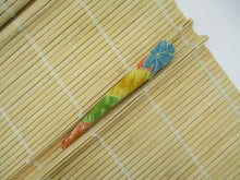 Load image into Gallery viewer, Statement Kimono Long Hair Accessory, Silk Recycled Fabric 130mm 5 1/8 inch
