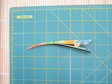 Load image into Gallery viewer, Statement Kimono Long Hair Accessory, Silk Recycled Fabric 130mm 5 1/8 inch
