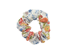 Load image into Gallery viewer, Beautiful Japanese Vintage Upcycled Silk Kimono Fabric Scrunchies, Ship from USA
