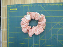 Load image into Gallery viewer, Unique OOAK Silk Vintage Japanese Fabric Scrunchies, Light Pink
