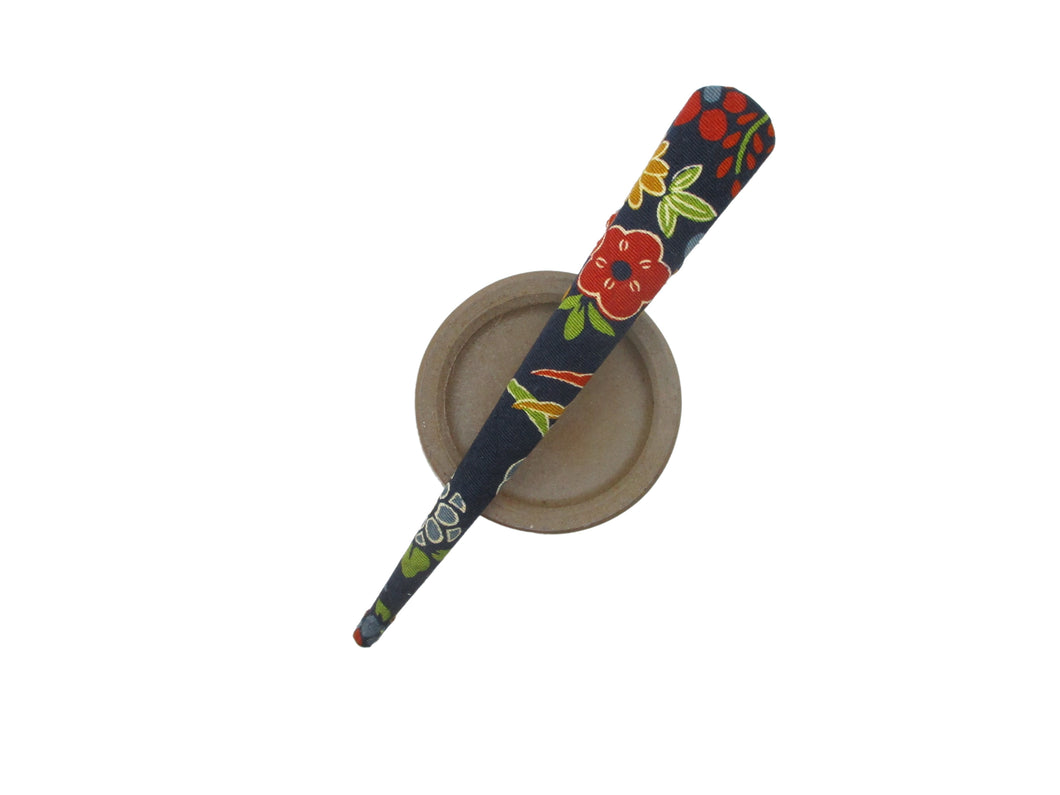 Colorful Floral Hair Claw, Kimono Alligator Clip, 130mm Ship from USA