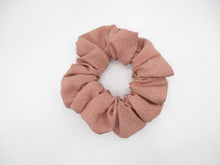 Load image into Gallery viewer, Minimalist Silk Recycled Silk Fabric Scrunchy, Kimono Scrunchies, Ship from USA
