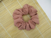 Load image into Gallery viewer, Minimalist Silk Recycled Silk Fabric Scrunchy, Kimono Scrunchies, Ship from USA
