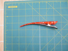 Load image into Gallery viewer, Minimalist Kimono Hair Stick, Alligator Metal Clip Burnt Orange
