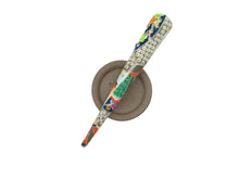 Load image into Gallery viewer, Colorful Japanese Silk Kimono Upcycled Minimalist Hair Claw
