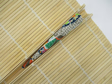 Load image into Gallery viewer, Colorful Japanese Silk Kimono Upcycled Minimalist Hair Claw
