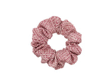Load image into Gallery viewer, Purple Shibori Silk Kimono Fabric Scrunchies, Ship from USA
