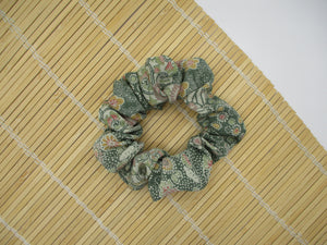Eco Friendly Sustainable Silk Kimono Scrunchies Ship from USA Statement