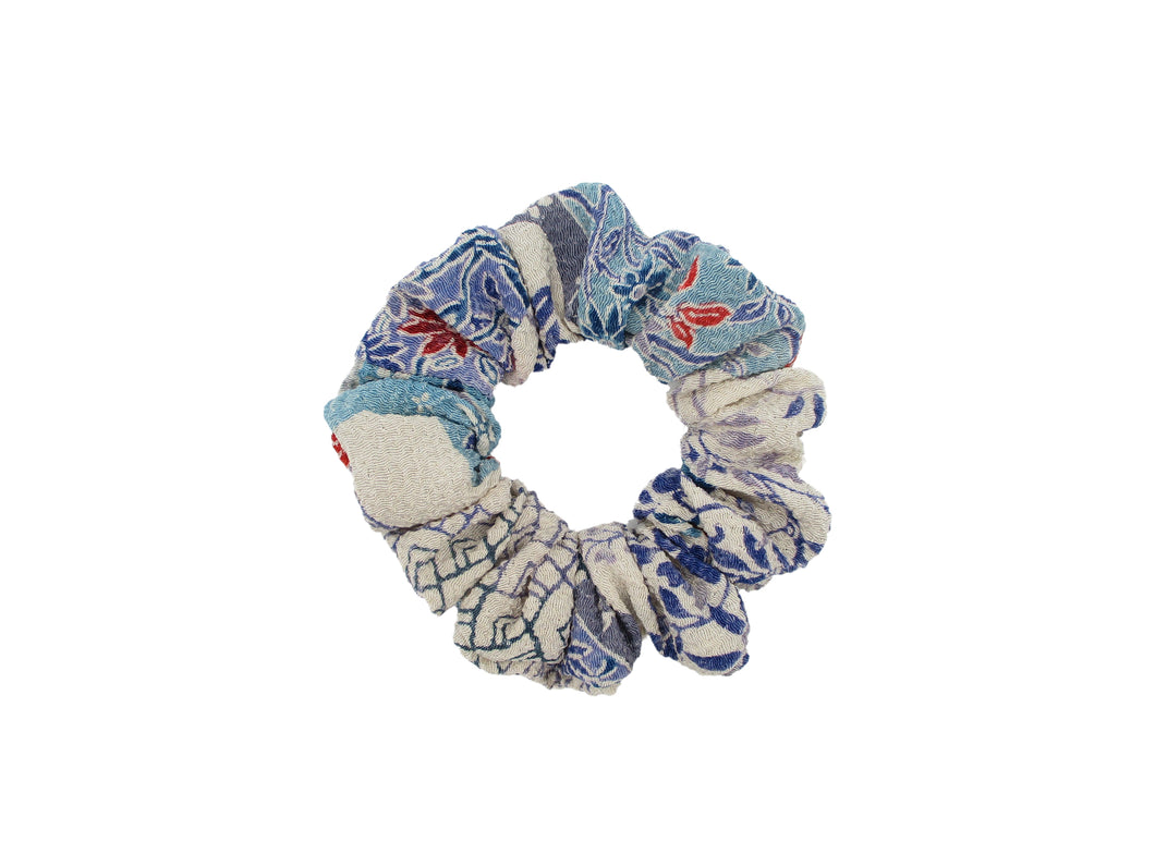 Chirimen Japanese Vintage Silk Kimono Scrunchies