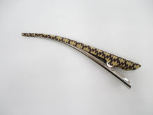 Load image into Gallery viewer, Japanese Silk Kimono Big Hair Clip, Japanese Brown Simple
