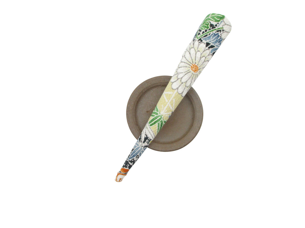 Floral Simple Minimalist Hair Kimono Clip Long 130mm