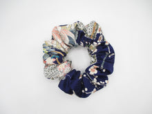 Load image into Gallery viewer, Silk Scrunchy, Simple Kimono Hair Tie Ship from USA Elegant Floral
