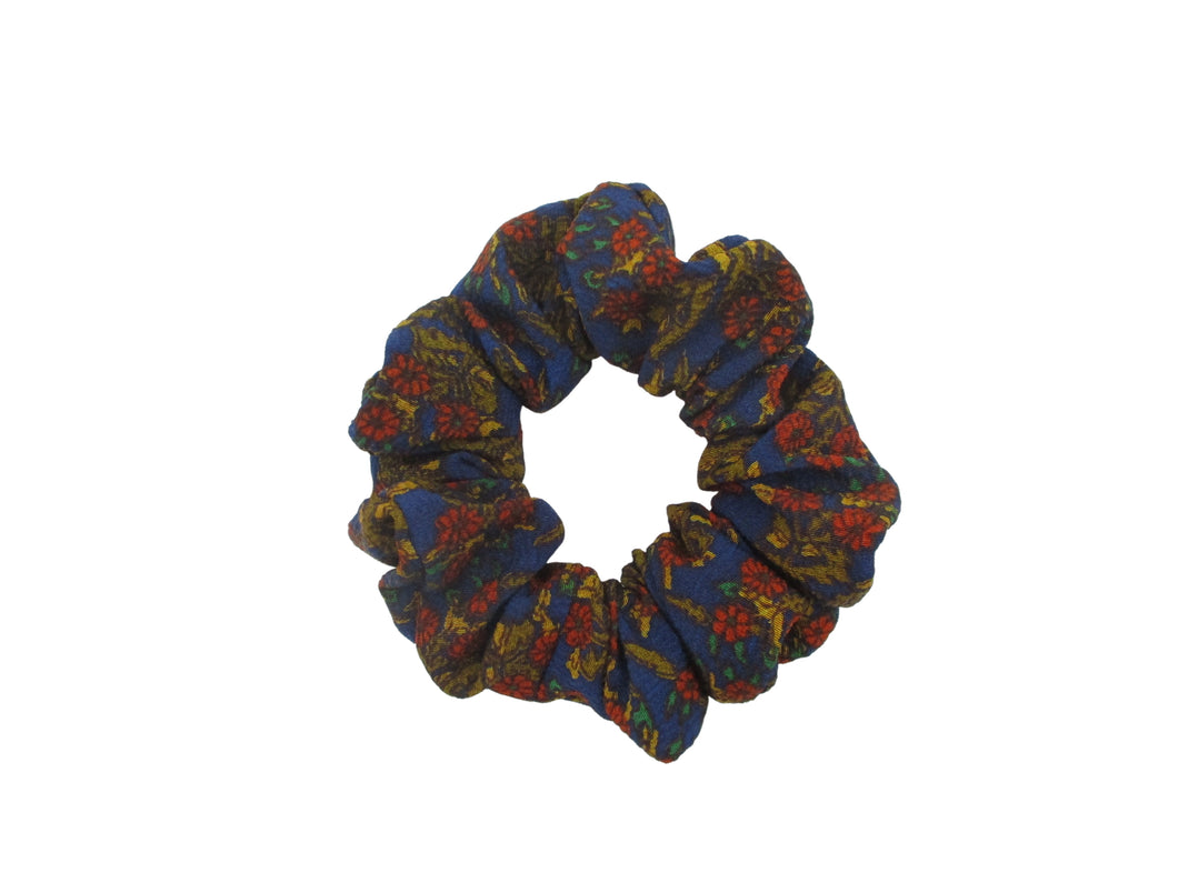 Japanese Fabric Kimono Hair Tie Silk Kimono Upcycled Floral