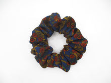 Load image into Gallery viewer, Japanese Fabric Kimono Hair Tie Silk Kimono Upcycled Floral
