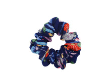 Load image into Gallery viewer, Silk Kimono Fabric, Japanese Vintage Fabric Scrunchy Ship from USA
