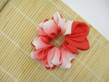 Load image into Gallery viewer, Bokashi Ombre Beautiful Silk Kimono Scrunchies, Vintage Eco Friendly
