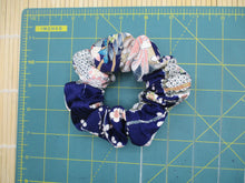 Load image into Gallery viewer, Silk Scrunchy, Simple Kimono Hair Tie Ship from USA Elegant Floral
