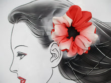 Load image into Gallery viewer, Bokashi Ombre Beautiful Silk Kimono Scrunchies, Vintage Eco Friendly
