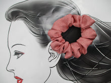 Load image into Gallery viewer, Elegant Simple Vintage Kimono Fabric Hair Scrunchies Ship from USA
