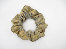 Load image into Gallery viewer, Eco Friendly Recycled Silk Kimono Scrunchies, Simple Kimono Hair Tie
