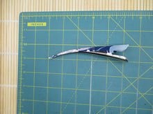 Load image into Gallery viewer, Pink Purple Blue Vintage Silk Kimono Silk Kimono Hair Clip, Ship from USA
