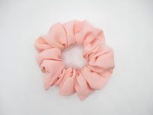 Load image into Gallery viewer, Light Pink Hakkake Kimono Scrunchies, Floral Statement Japanese Fabric
