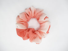 Load image into Gallery viewer, Ombre Vintage Silk Kimono Scrunchies, Ship from USA Upcycled Gift Idea
