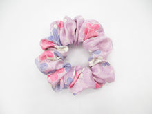 Load image into Gallery viewer, Silk Kimono Fabric, Japanese Vintage Fabric Scrunchy Ship from USA
