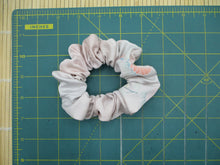 Load image into Gallery viewer, Light Pink Silk Kimono Simple Scrunchies, Upcycle Handmade
