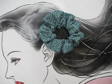 Load image into Gallery viewer, Vintage Silk Kimono Scrunchies, Ship from USA Eco Friendly Gift Simple Shibori
