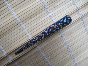 Blue Kimono Clip, Minimalist Simple Metal Long Hair Clip