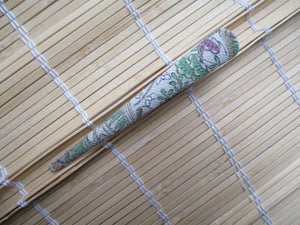 Long Kimono Clip, Japanese Silk Kimono Fabric Gift