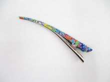 Load image into Gallery viewer, Colorful Vivid Statement Floral Simple Hair Clip 130mm 5 1/8 inches
