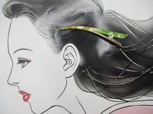 Load image into Gallery viewer, Wabi-Sabi Simple Kimono Hair Clip
