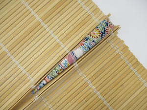 Hair Claw, Japanese Eco Friendly Silk Recycled Kimono Covered Hair Clip