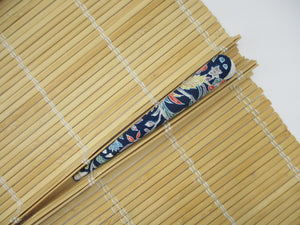 Blue Simple Minimalist Hair Kimono Clip