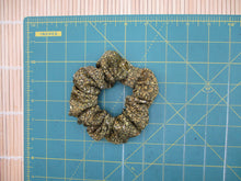 Load image into Gallery viewer, Silk Kimono Scrunchies Ship from USA Handmade Japanese Gift, Brown
